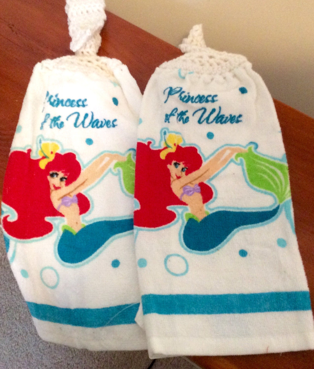 The Little Mermaid Hand Towel Set