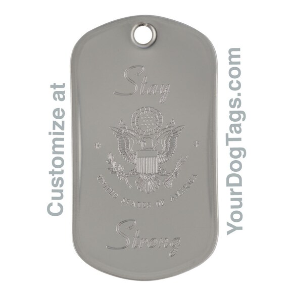 Authentic Military Dog Tag Army Dog Tag Pendant by YourDogTags