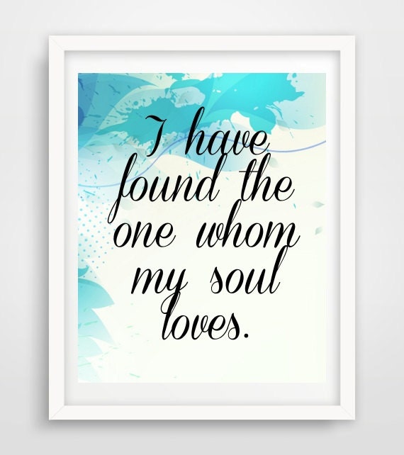 Download Bible Verse I Have Found The One Whom My Soul by ...