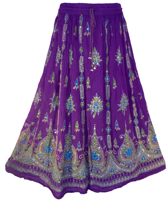 Purple Gypsy Skirt 2