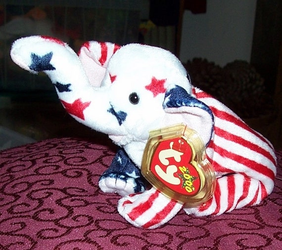 righty beanie baby value