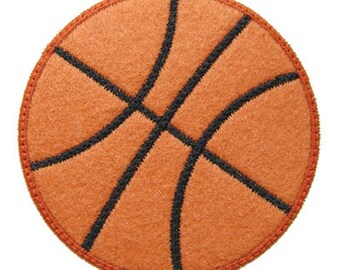 Basketball Applique, Basketball Embroidery, Sports Applique, Basketball Embroidery Design, Machine Embroidery Design, Instant Download