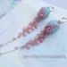 reserved for suzanne - collecting seashells - sweet peruvian opal earrings - balance for aqua version