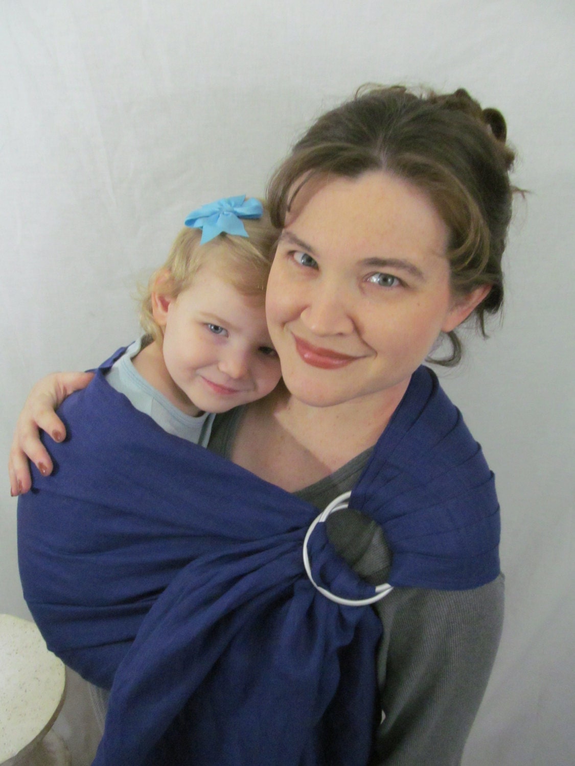 Double Layer Pure Linen Ring Sling Baby Carrier TALL 100