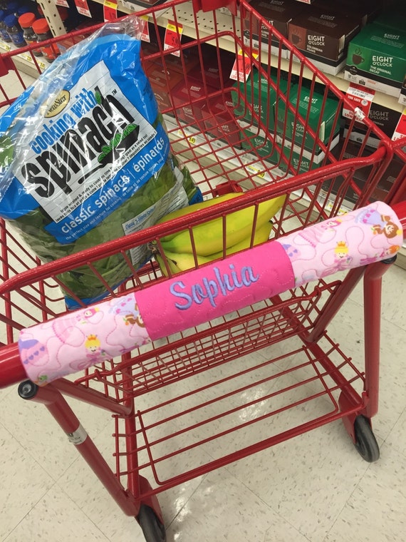 Items similar to Shopping cart handle wrap cover personalized on Etsy