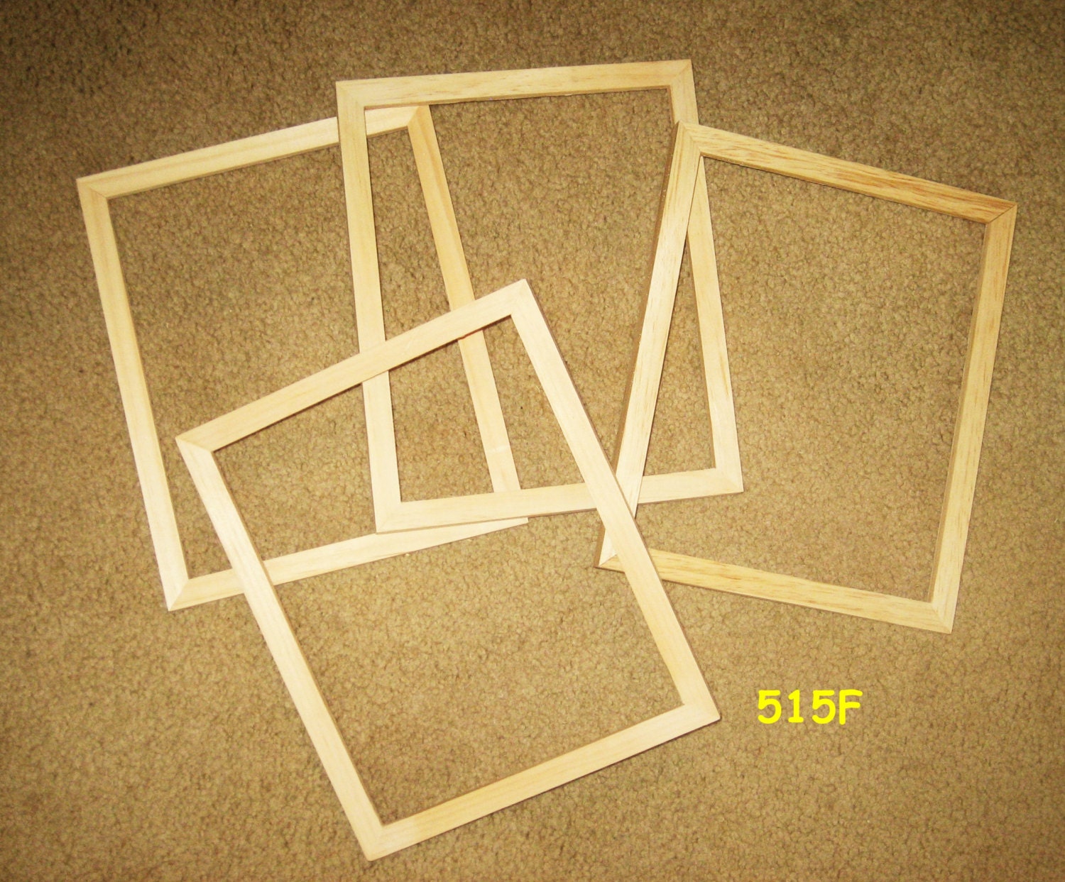 4 unfinished 8x10 wood picture frames my no. 515F by niceframes