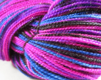 Freaky Fuschia Self-Striping SW Sock Yarn