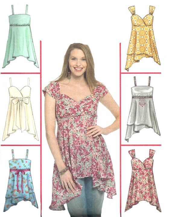 Sewing Pattern Empire Waist Top | 2006 top pattern empire waist mccall s sewing uncut misses Sewing Pattern Empire Waist Top | 2006 top pattern empire waist mccall s sewing uncut misses