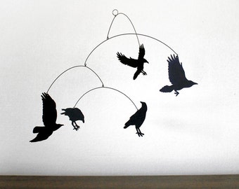 Hanging Mobile | NEVERMORE! The RAVEN mobile