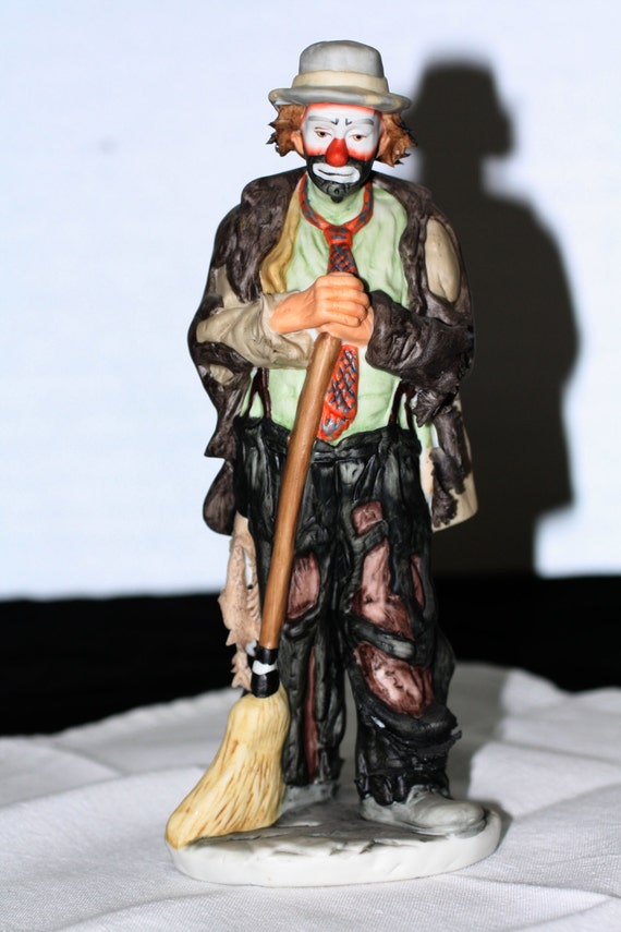 Items similar to Emmett Kelly, Jr., "Sweeping Up", Collectible