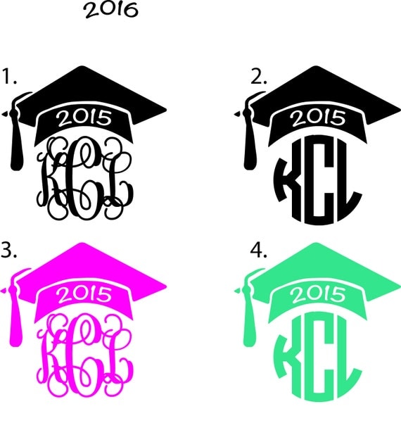 Graduation Cap Vinyl Decal