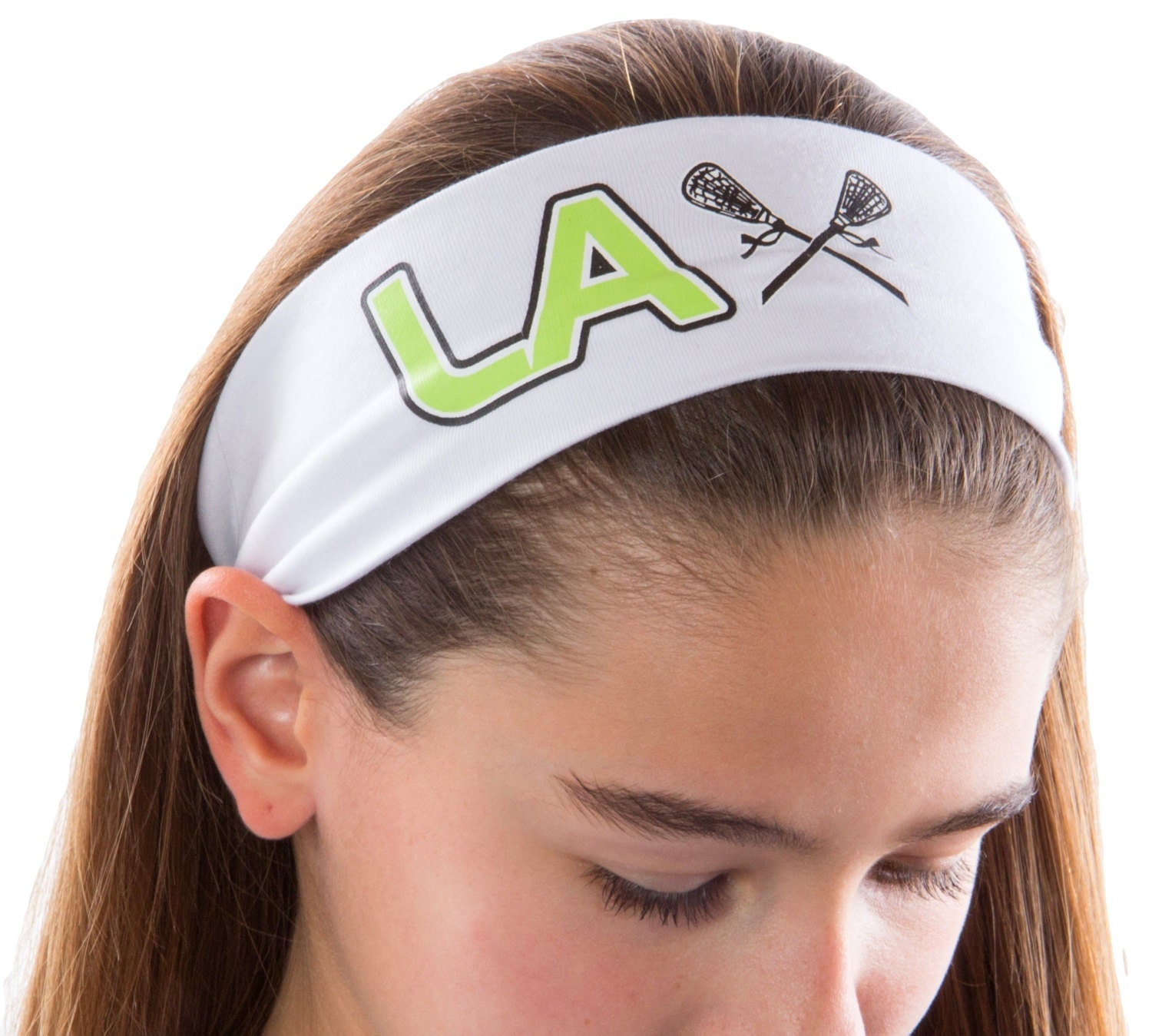 LACROSSE LAX Cotton Stretch Headband Your Custom Headband
