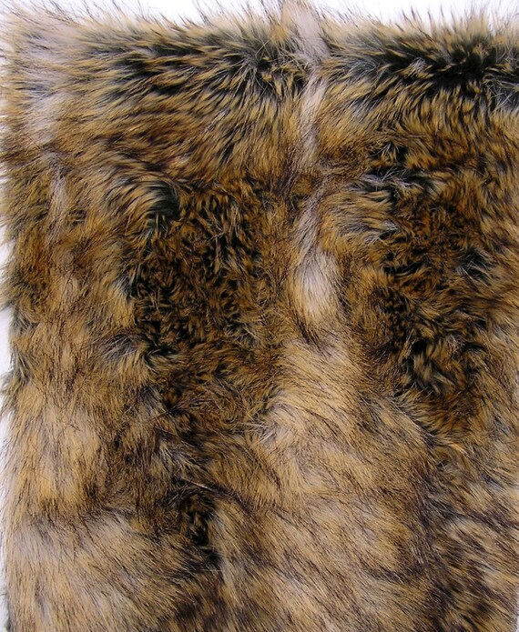 RED FOX Fur SAMPLE for Faux Fur Cat Furniture. by IncredibleCat