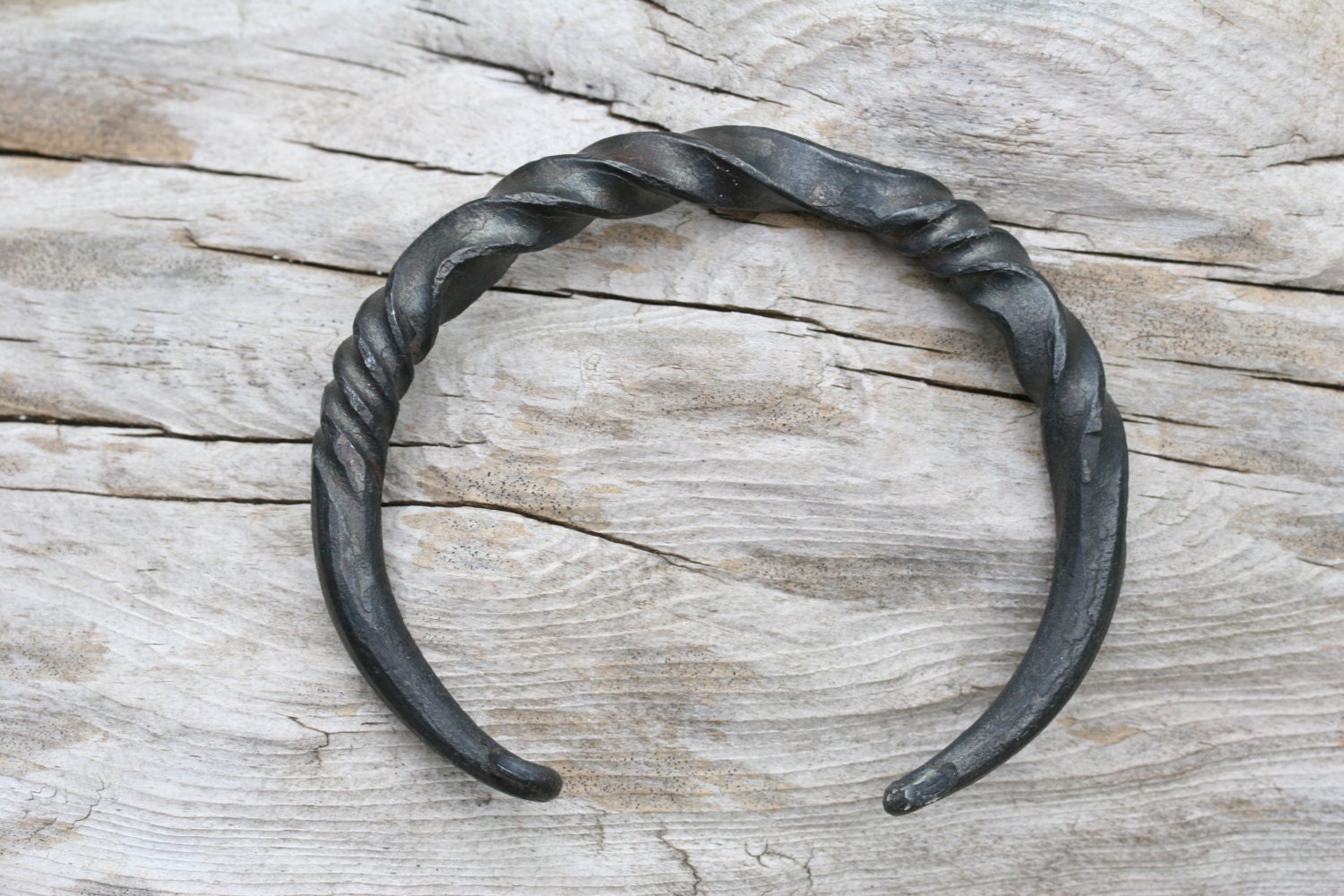 Iron Bracelet hand iron blacksmith bracelet