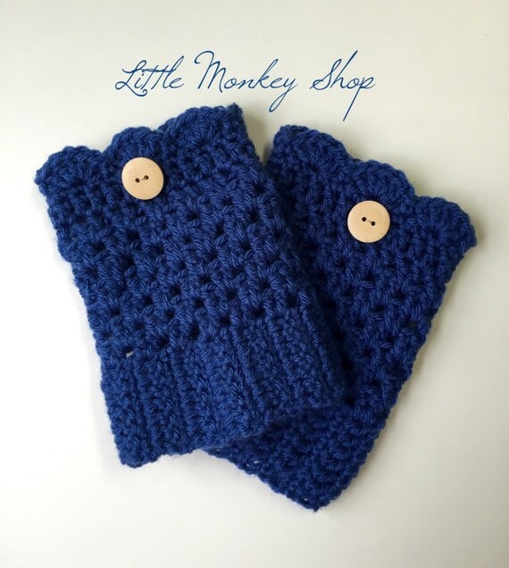 Boot Cuff PATTERN Crochet Leg Warmers Boot by LittleMonkeyShop