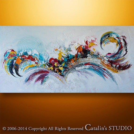 Abstract Painting Original Painting Acrylic Painting by Catalin