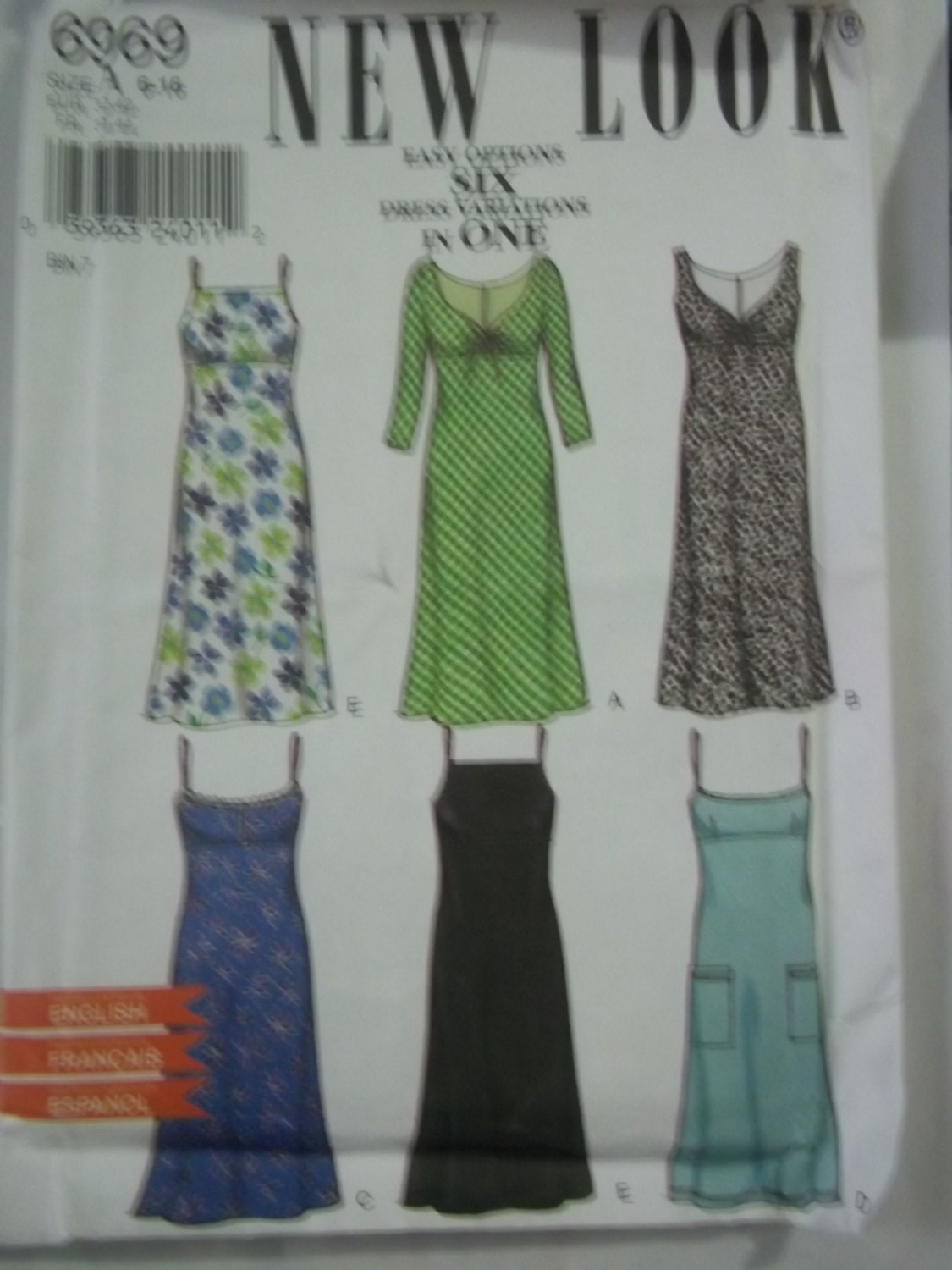 Dress sewing pattern sleeveless dresses 6 by nancesnostalgia