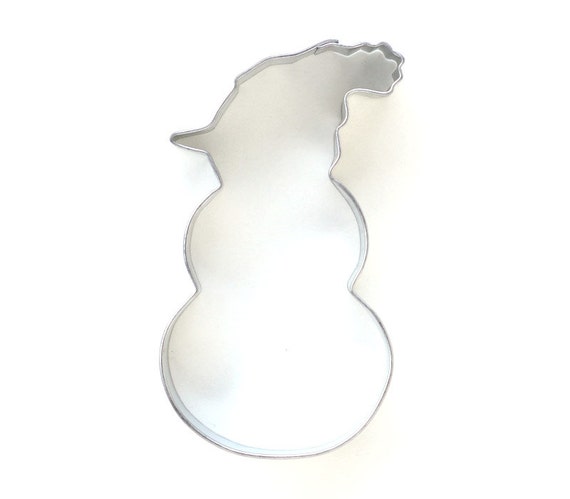 Snowman with Snow Cap Cookie Cutter Il_570xn