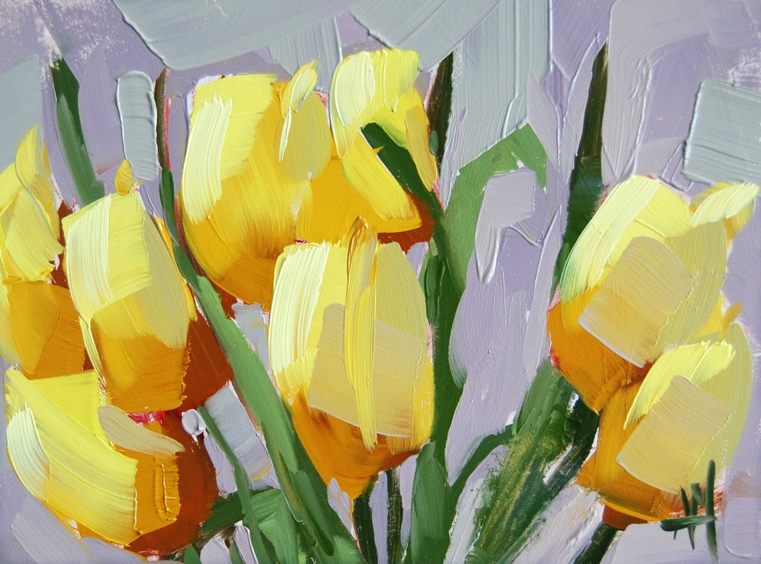 Floral Oil Paintings Tulip Painting Oil Painting Flowers   Il Fullxfull.746484619 N1qm 