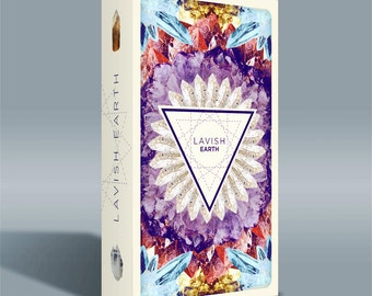 Lavish Earth Crystal Affirmation Cards