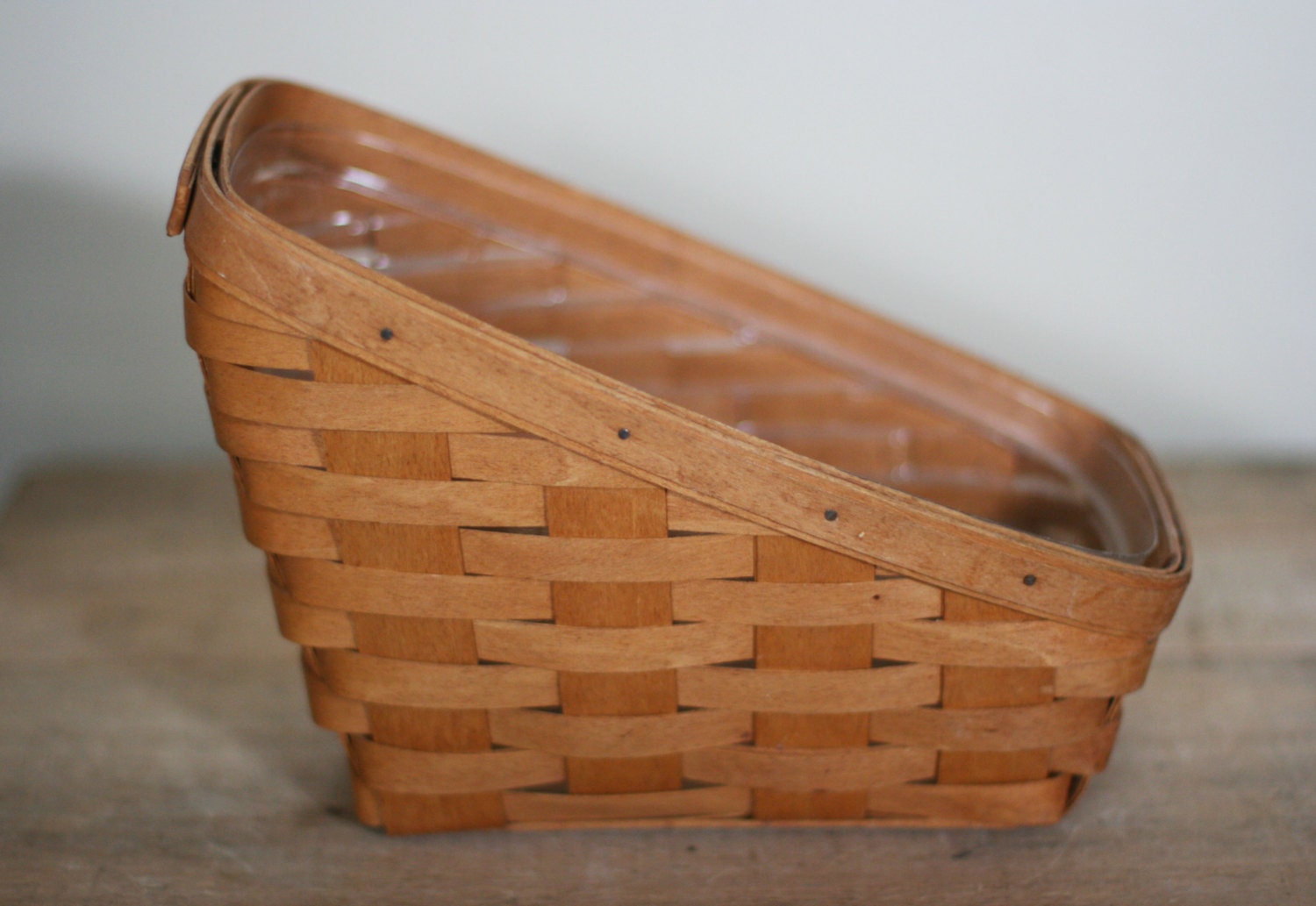 vintage longaberger basket with liner 1994
