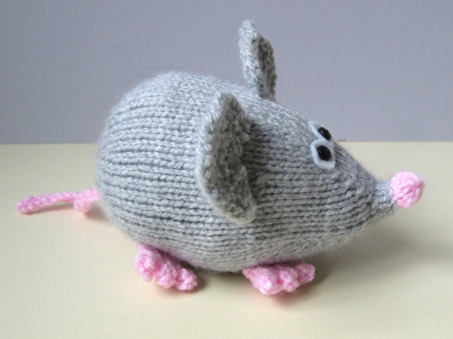 Spike the Hedgehog and Moe the Mouse toy knitting patterns