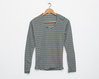 Striped sweater long sleeves NOS vintage size XS
