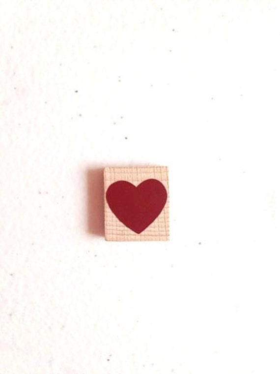 Scrabble Tiles, scrabble tile love craft necklace kit, red heart, wood 