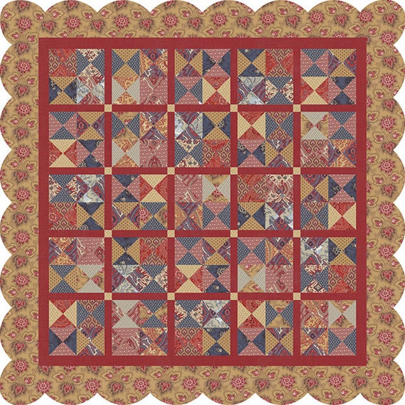 La Vie Boheme Quilt Pattern from French General