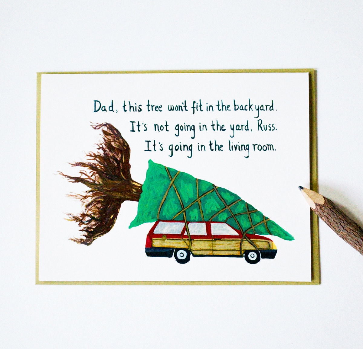 National Lampoon's Christmas Vacation cards by blackbirdandpeacock