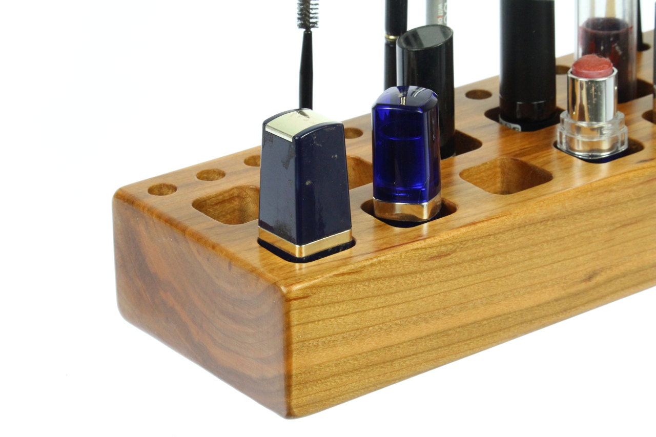 Lipstick Organizer Wooden Lipstick Holder Lipstick