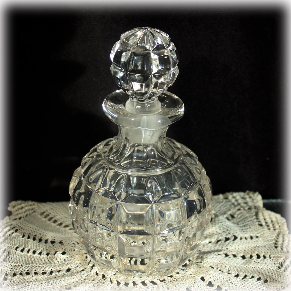 Antique Perfume Bottle 1889 Victorian Scent by JunkboxTreasures