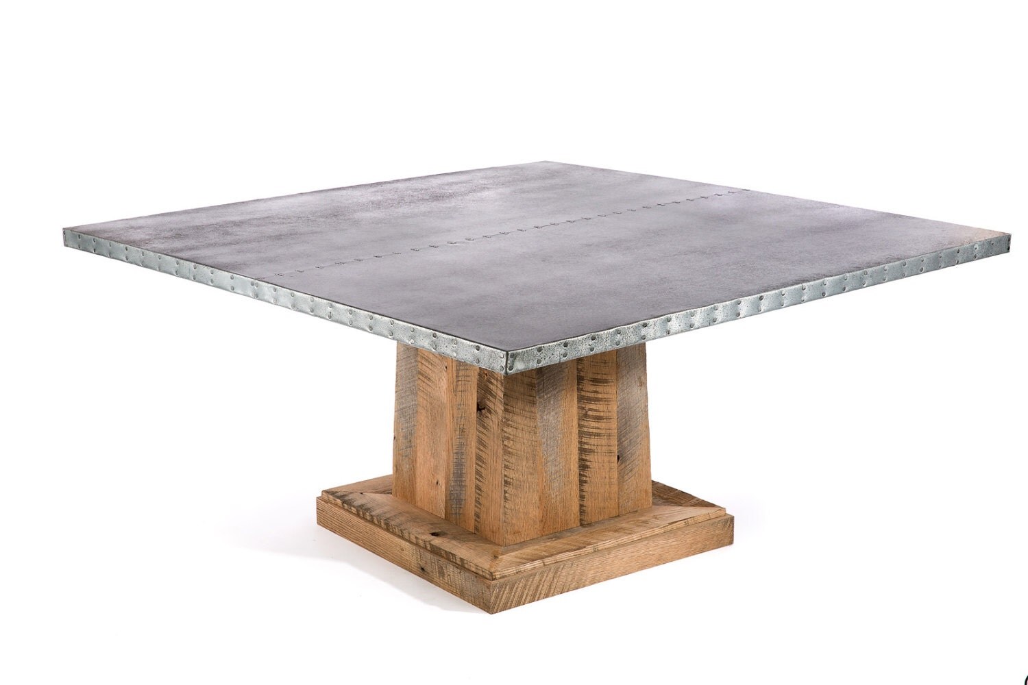 Zinc Table Zinc Dining Table Square Zinc Table Square Zinc