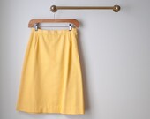 Yellow skirt