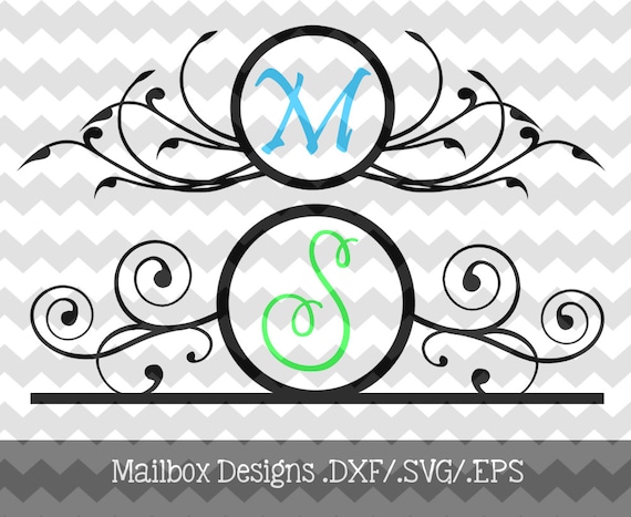 Items similar to Mailbox Designs .DXF, .SVG, and .EPS ...