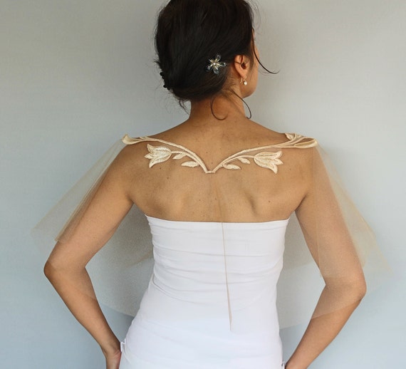sheer capelet