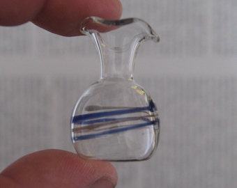 Miniature Vase, Hand Blown Glass