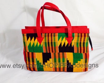 Handmade bag/The african Shop/ Pouch/Purse/African by PFABdesigns