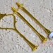 Tidbit Cakestand Handle Style 1 GOLD Finish Fitting Hardware Buy 3 get one FREE