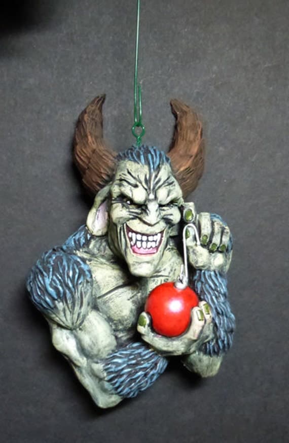 Krampus Christmas Ornament 