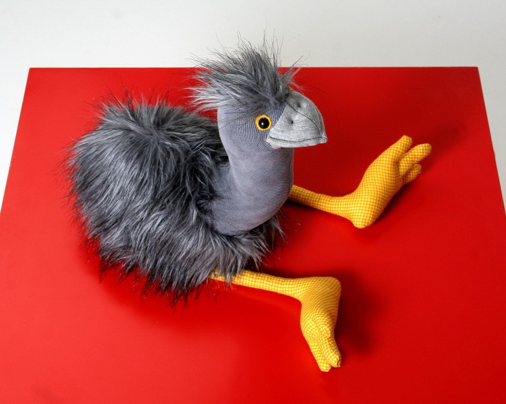 emu plush toy