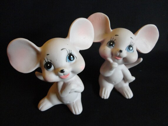 antique mice figurines