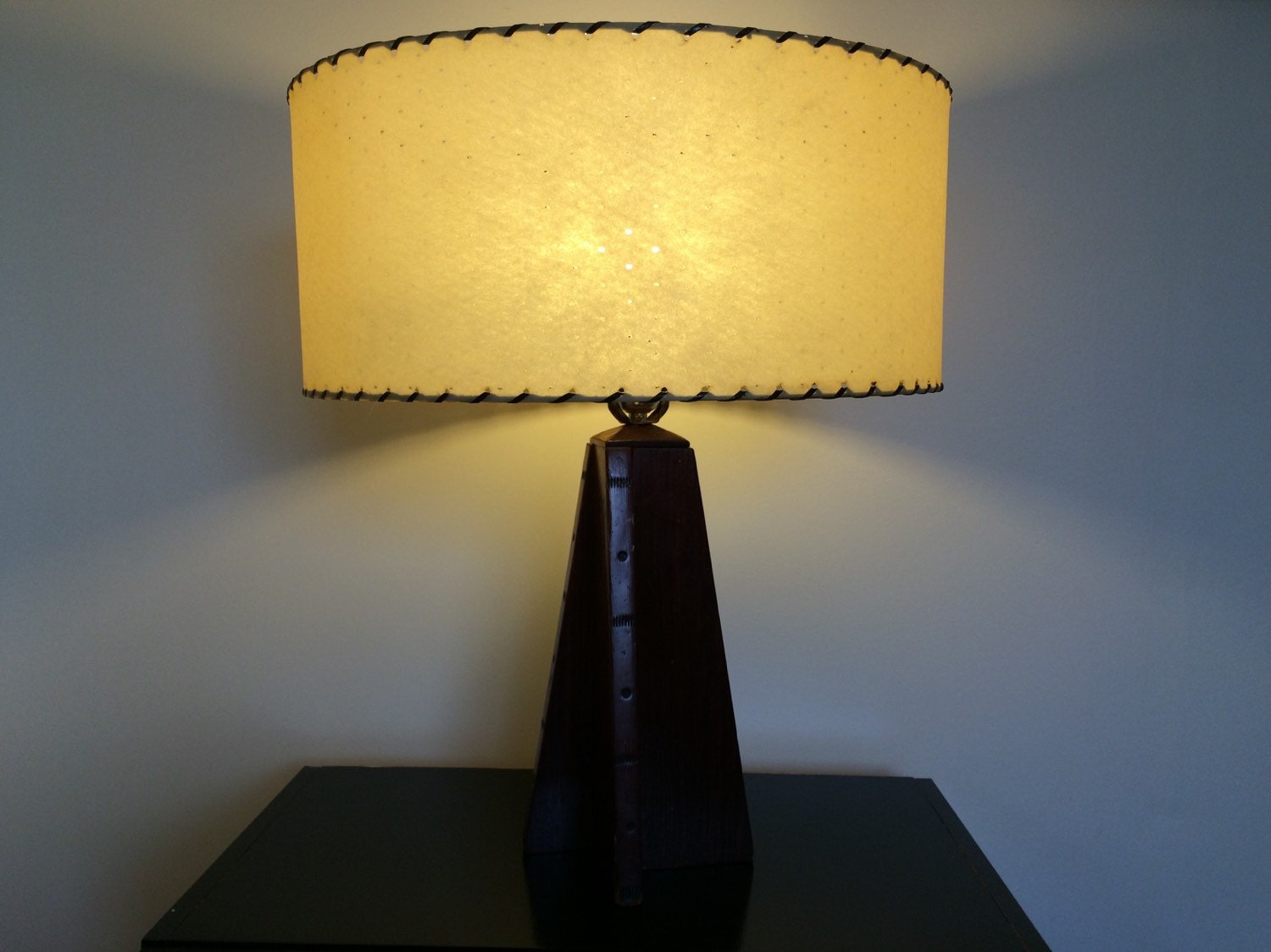 Mid Century Modern Fiberglass Lamp Shade Lampshade By Pastoria