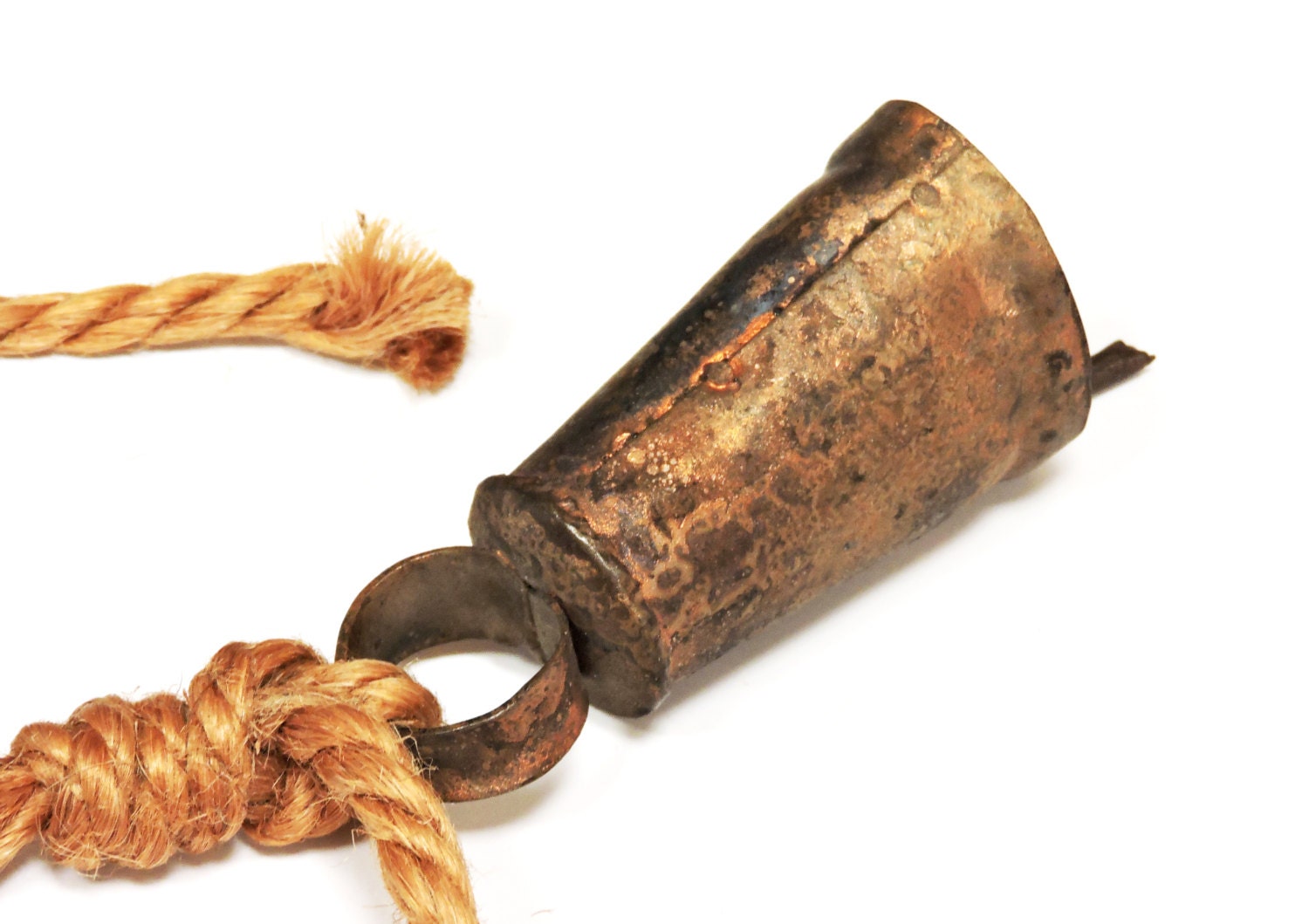 Metal Cow Bell Vintage Ringing Bell Rustic by ITSYOURCOUNTRY