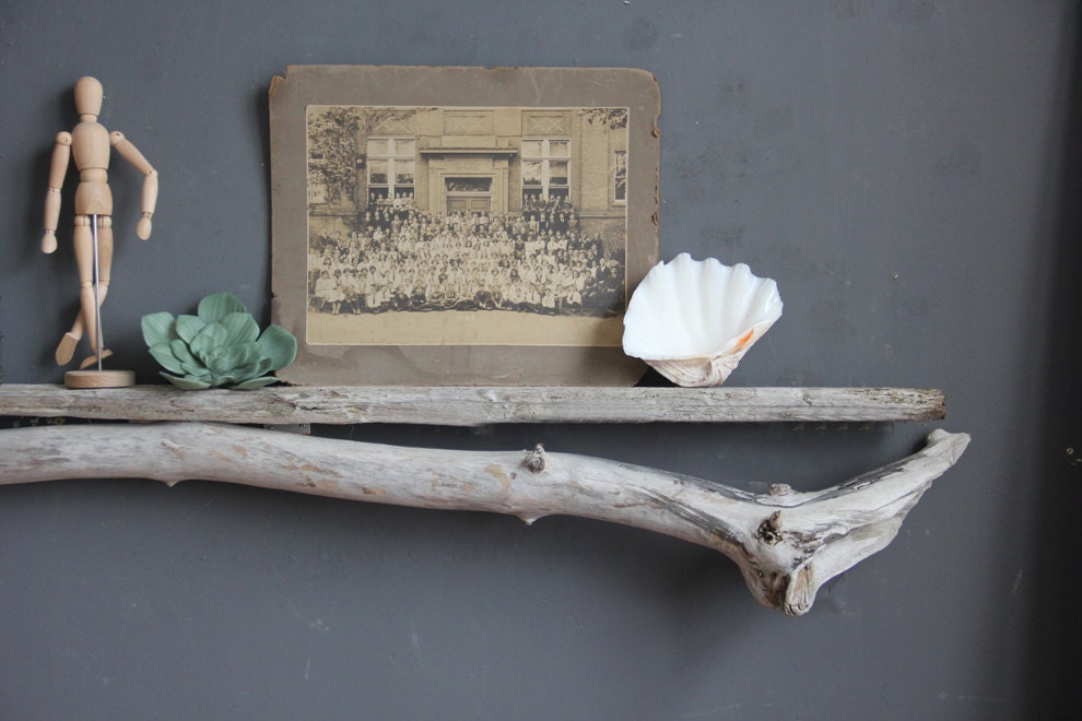 Natural Driftwood Shelf Perfect Mantle // Size EXTRA LARGE