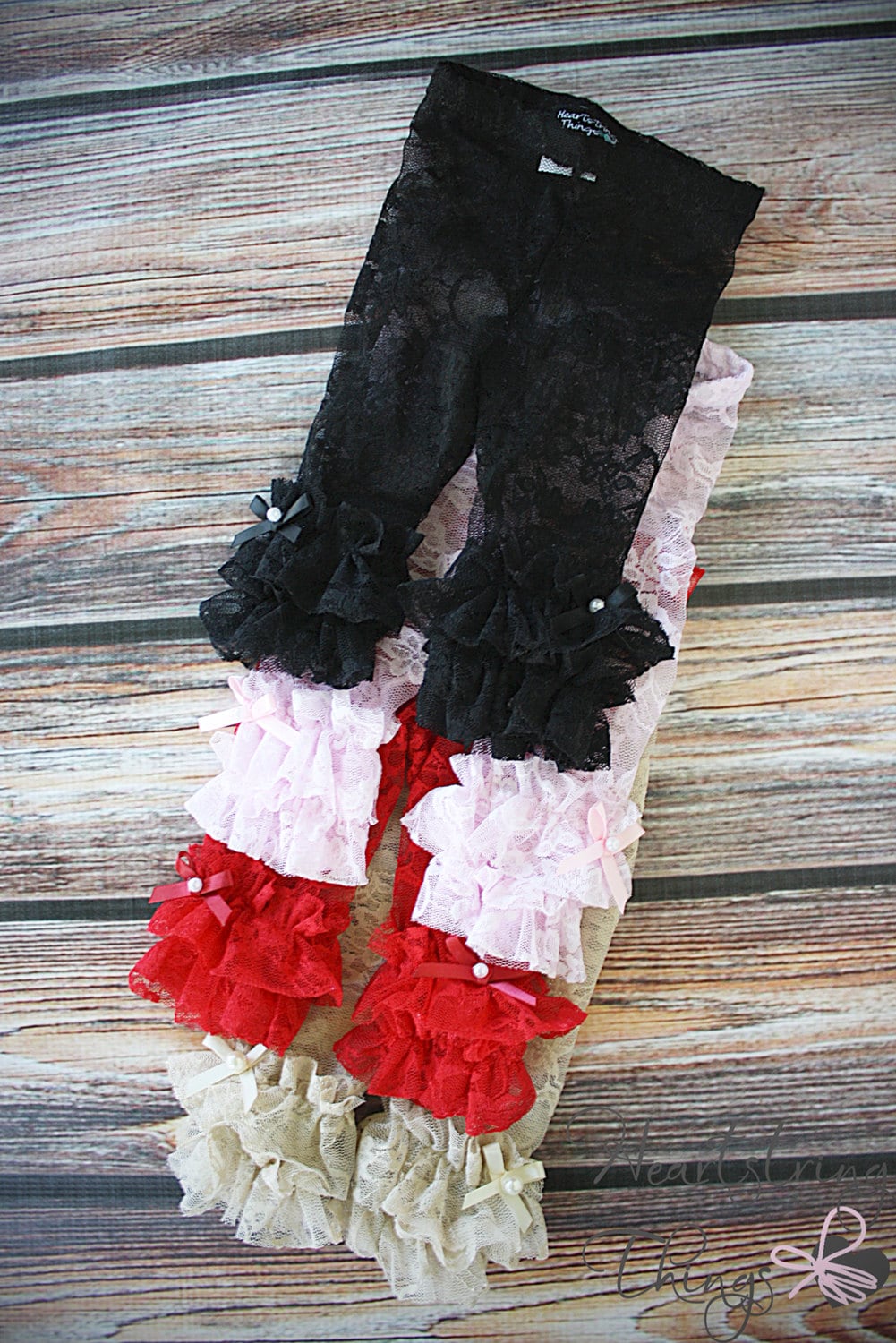 baby girl leggings with ruffles