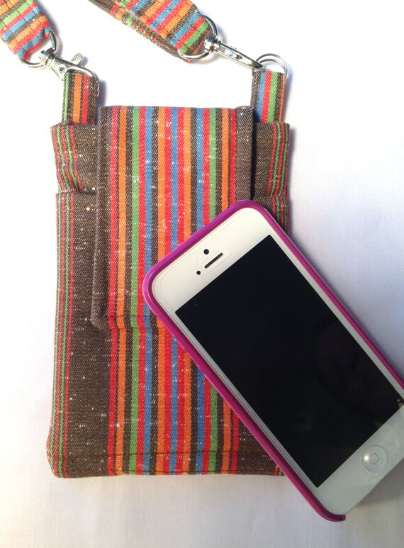 Cell Phone I-Phone Purse Pouch Small Bag by belairevillage on Etsy