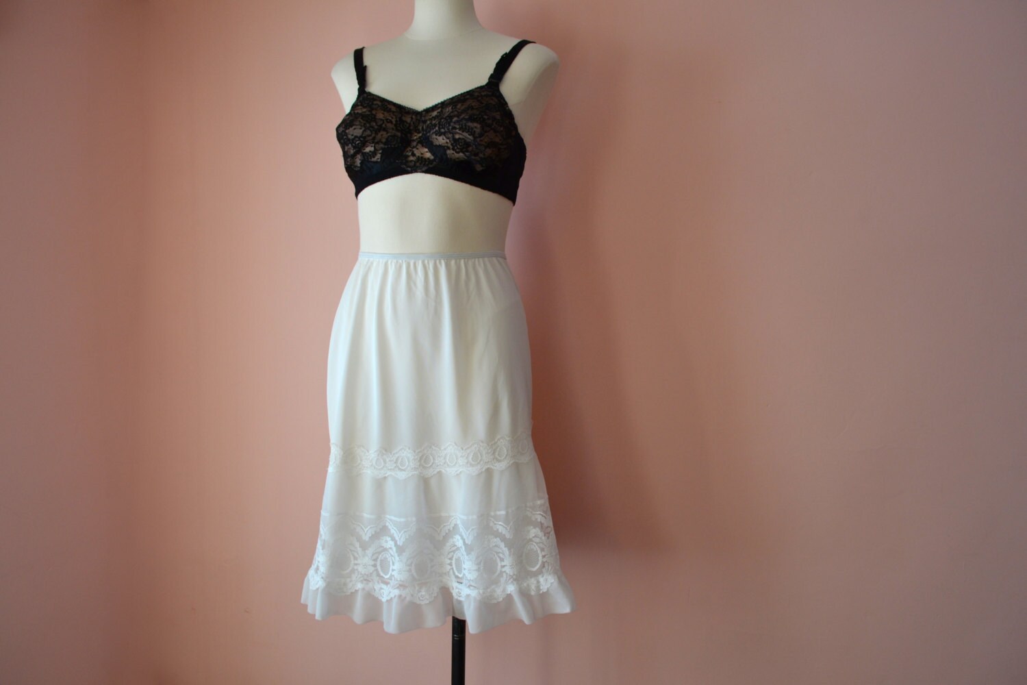 white half slip skirt