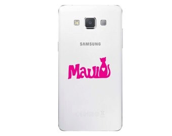 Maui Cat Cell Phone Decal Pet Feline Sticker