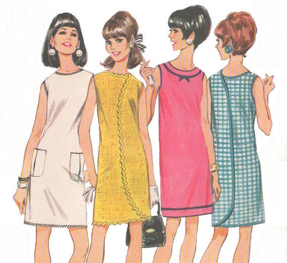 Sewing Pattern 1960s Vintage McCalls 9119 Wrap A Rounder